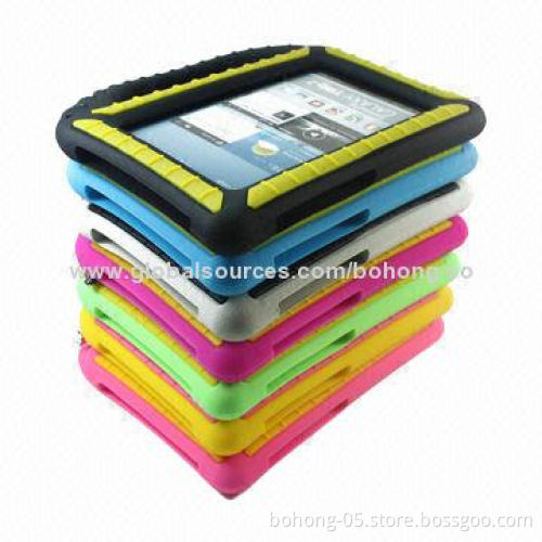 Portal Universal Silicone Cases for 7-inch Tablet with Colorful Decoration Line
